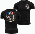 T-shirt France en coton